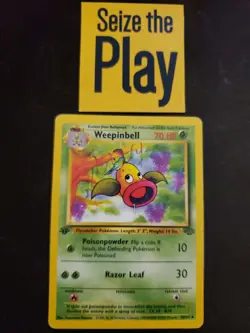 Pokemon TCG - 1x MP 1st Edition Weepinbell - Jungle (48/64) x1 [Listing 2/2] - Image 1