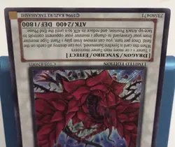 Black Rose Dragon CT05-EN003 2008 Collectors Tin Limited Edition NM/LP - Image 3