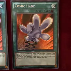 2 Copies Yu-Gi-Oh! - Dragons of Legend 2 Comic Hand DRL2-EN026 Secret Rare 1st - Image 2