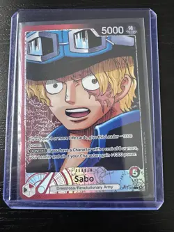 Sabo Alt Art OP13-004 L Carrying on His Will ONE PIECE Card Game ENGLISH ALT L - Image 3