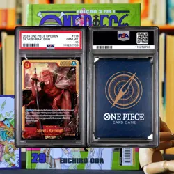 2024 one piece Silvers Rayleigh #118 foil PSA 10 secret rare the Shadow King - Image 1