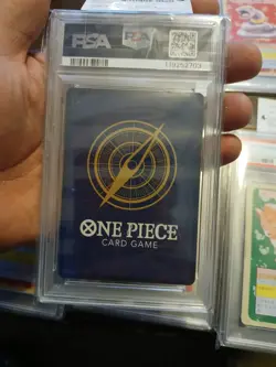 2024 one piece Silvers Rayleigh #118 foil PSA 10 secret rare the Shadow King - Image 4