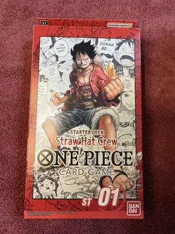 Display Case One Piece TCG Luffy StrawHat Crew Starter Deck ST-01 (Description) - Image 3
