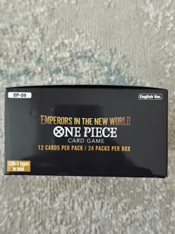 One Piece OP-09 Emperors in the New World Booster Box | UNSEALED | DAMAGED BOX - Image 4