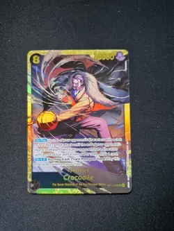 One Piece | Crocodile | OP14-120 | The Azure Sea Seven Secret Rare - Image 1