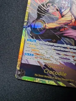 One Piece | Crocodile | OP14-120 | The Azure Sea Seven Secret Rare - Image 5