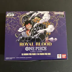 One Piece Tcg OP-10 Royal Blood English Booster Box NO WRAP DIRECT FROM BANDAI! - Image 1