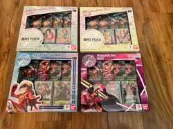 Brand New Bandai ONE PIECE Illustration Box 1 2 3 4 Set Boa Nami Luffy Zoro - Image 2