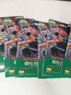 One Piece TCG: OP-12 Legacy Of The Master Booster Pack English (Lot of 10) - Image 2
