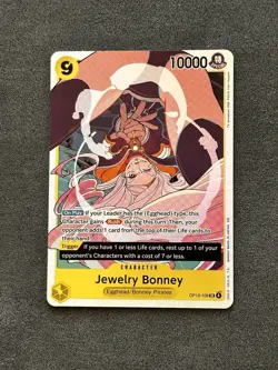 One Piece Jewelry Bonney (108) OP13-108 SR Carrying On His Will Foil ENGLISH NM+ - Image 1