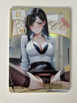 Tifa Lockhart OL-04 White Illustration Femme Fatale Card Set Final Fantasy - Image 1