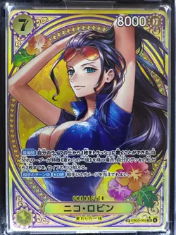 Nico Robin EB03-055 SP SR Parallel ONE PIECE Card Heroines edition 2025 NM - Image 1