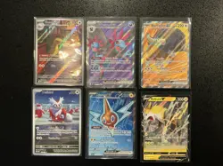 Pokemon TCG Full Art Mixed Lot (6 Cards) - Image 1