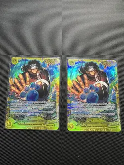 One Piece Bartholomew Kuma OP12-119 Legacy of the Master Foil (2 Cards) - Image 1