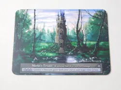 Merlin's Tower Non-Foil Unique Sorcery Arthurian Legends AL TCG Trading Card - Image 1