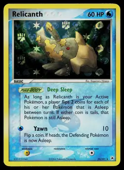 Pokemon Card - Relicanth Hidden Legends 24/101 Rare Reverse Holo - Image 1