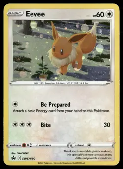 Eevee - SWSH190 SWSH: Sword & Shield Promo Cards Pokemon TCG - Image 1