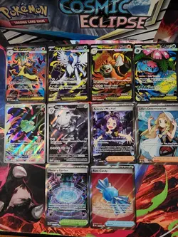 Pokemon Mega Evolution Lot of 10 Cards - FA Ex, IR, FA Trainers - Image 1