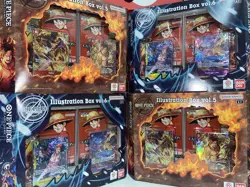 One Piece Card Game Illustration Box Volume 5 & 6 Bundle Deal 4 Total - Image 1