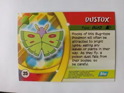 Dustox Topps Advanced Challenge Pokemon Card #25 Free Shipping!! - Image 2