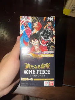 Sealed Japanese OP-09 One Piece Card The Four Emperors Booster Box - Image 1