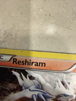 Pokemon TCG Reshiram BW23 Black & White Promo Card Black Star - Image 4