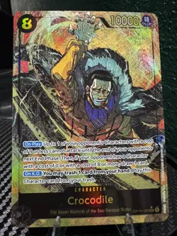 Crocodile OP14-120 Alt Art SEC One Piece Card Game English NM - Image 1