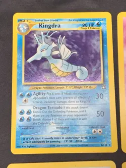 Vintage Holo Rare Pokemon Card Lot Fossil, Base Set, Neo Genesis/Discovery MP/HP - Image 2