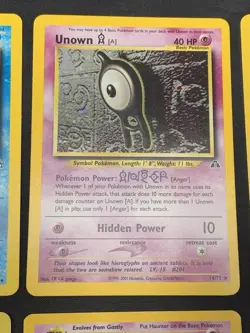 Vintage Holo Rare Pokemon Card Lot Fossil, Base Set, Neo Genesis/Discovery MP/HP - Image 3