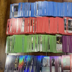 Union Arena TCG 945 Card Bulk Lot C- U - R - SR Foils - Image 5