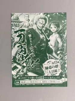 Roronoa Zoro - P-094 - One Piece Card Game VJump Promo Sealed Japanese - Image 2