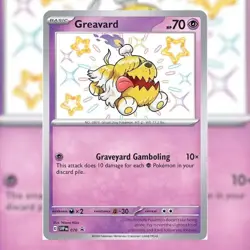Greavard #70 - Black Star Promo - Scarlet & Violet - Pokemon Card TCG NM/M - Image 1