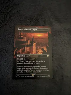 Tower Of Cirith Ungol Borderless Magic Lord Of The Rings - Image 1