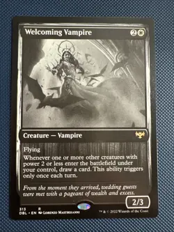 MTG Welcoming Vampire - Innistrad: Double Feature (DBL) NM - Image 1