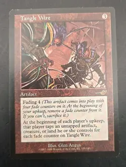 Tangle Wire Nemesis MTG Regular Lightly Played - Image 1