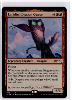 Lathliss, Dragon Queen Foil Secret Lair 1145 LP x1 MTG Magic: the Gathering - Image 1