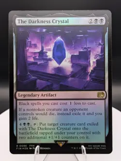 The Darkness Crystal FOIL Rare: Final Fantasy MTG (NM) - Image 1
