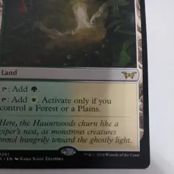 MTG Rare Hushwood Verge Magic the Gathering Duskmourn House of Horror Regular NM - Image 4