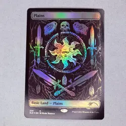 SLD Plains (Crushing Brutality) Secret Lair Drop Foil MTG NM - Image 1