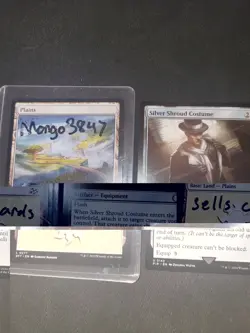 Silver Shroud Costume Universes Beyond: Fallout MTG EX/NM - Image 3