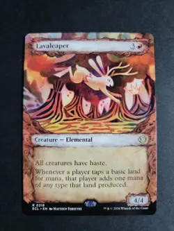 Lavaleaper (Showcase) Rare MTG Lorwyn Eclipsed - Image 1