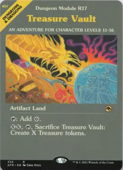 Treasure Vault (Dungeon Module) R Adventures in the Forgotten Realms MTG - Image 1