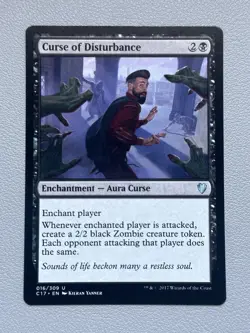 Curse of Disturbance 16/309 Commander 2017 Magic The Gathering - MTG - Image 1
