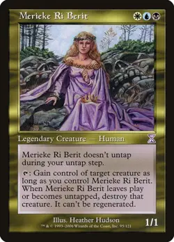 Merieke Ri Berit - Foil Time Spiral HP MTG - Image 1
