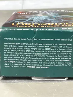 MTG LOTR TALES OF MIDDLE EARTH COMMANDER DECK - Image 4