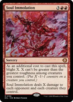 Soul Immolation x1 MTG Magic the Gathering - Lorwyn Eclipsed - Image 1