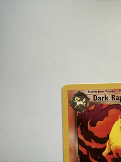 Dark Rapidash 1st edition Team Rocket 44/82 WOTC vintage Pokemon - Image 3