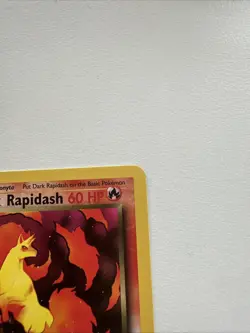 Dark Rapidash 1st edition Team Rocket 44/82 WOTC vintage Pokemon - Image 4