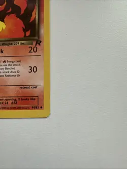 Dark Rapidash 1st edition Team Rocket 44/82 WOTC vintage Pokemon - Image 5