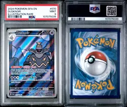 2024 Pokemon Shrouded Fable DUSKNOIR 070/064 Illustration Rare PSA 9 - Image 1